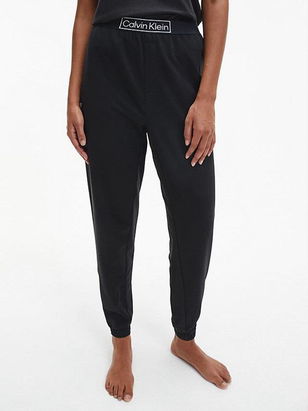 Calvin Klein USA Lounge - Reimagined Heritage Womens Joggers Black 7129834-PR